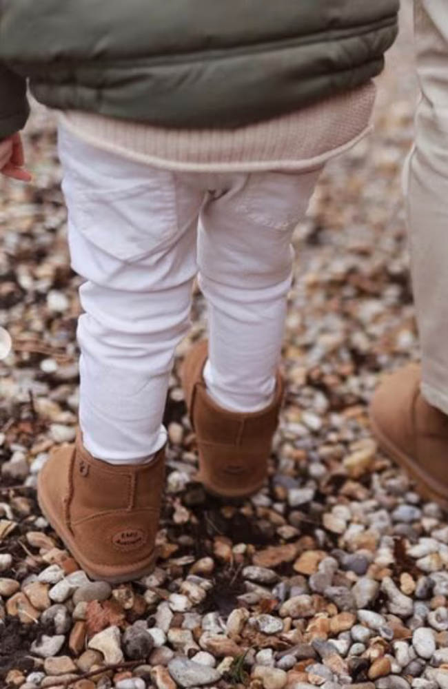 Toddler Bootie - Chestnut