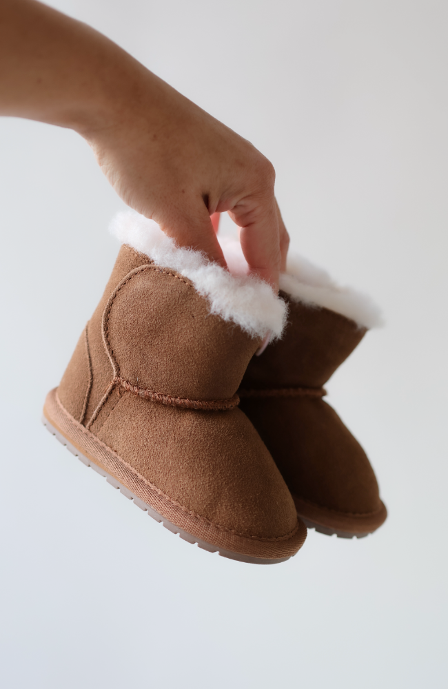 Toddler Bootie - Chestnut