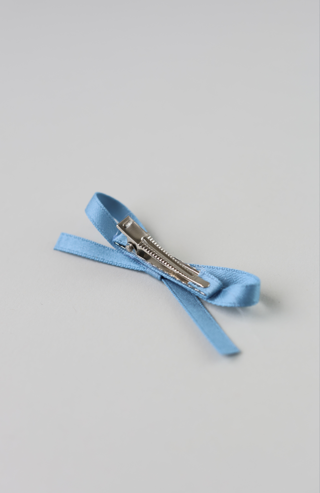 Hair bow/ Hairclip - Sky Blue