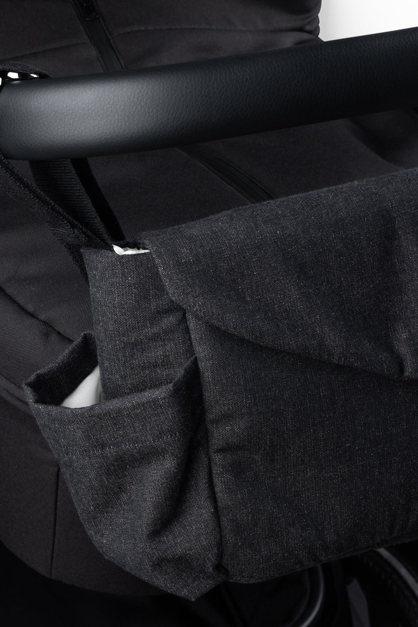 Mini Diaper Bag - Dark Grey Melange