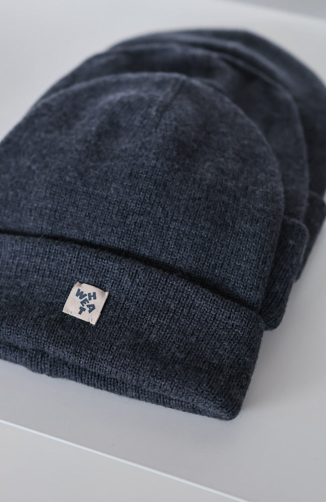 Beanie Omalas - Charcoal Melange