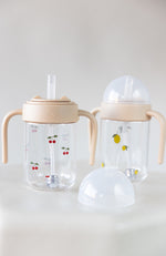 Baby Bottle With Handle - Cherry