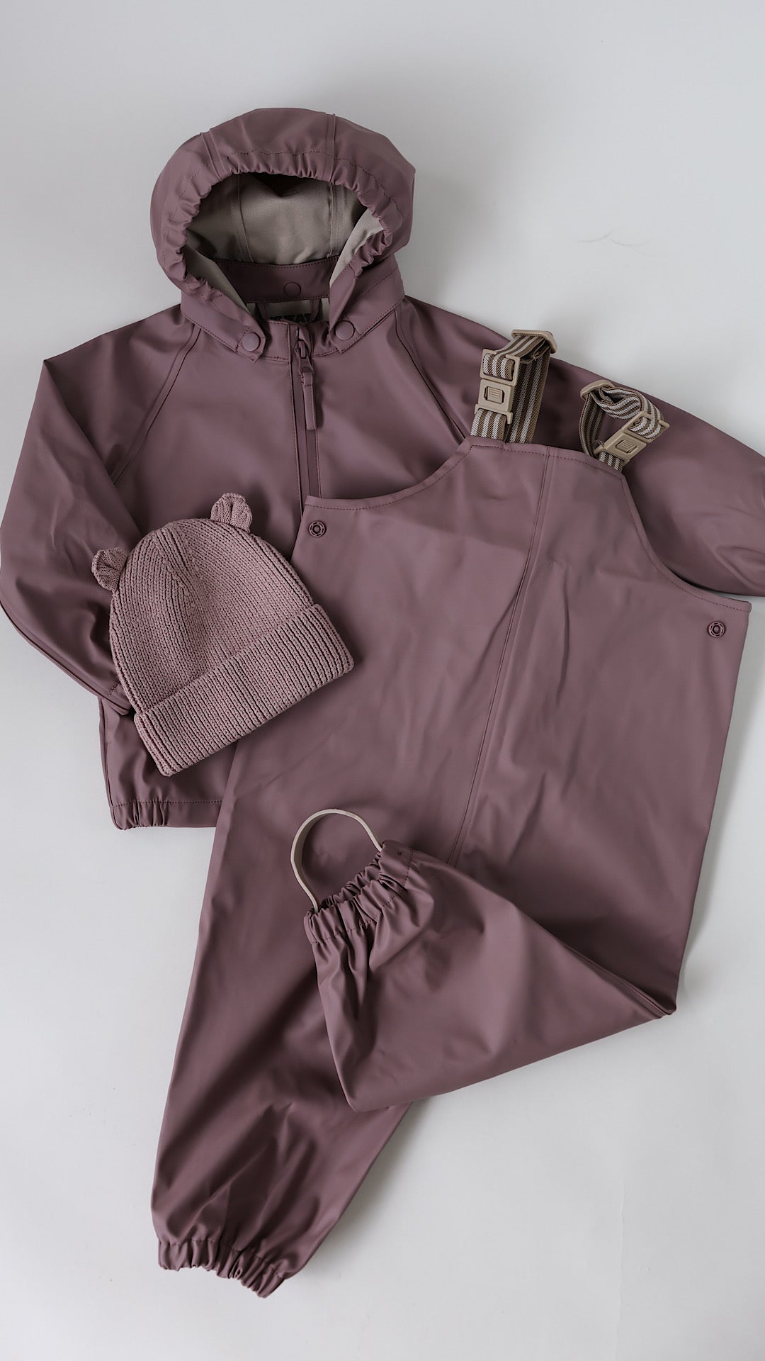 Rainwear Charlie Baby - Dusty Lilac / st.80-92