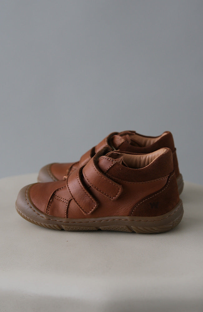 Bootie Double Velcro Ivalo - Cognac