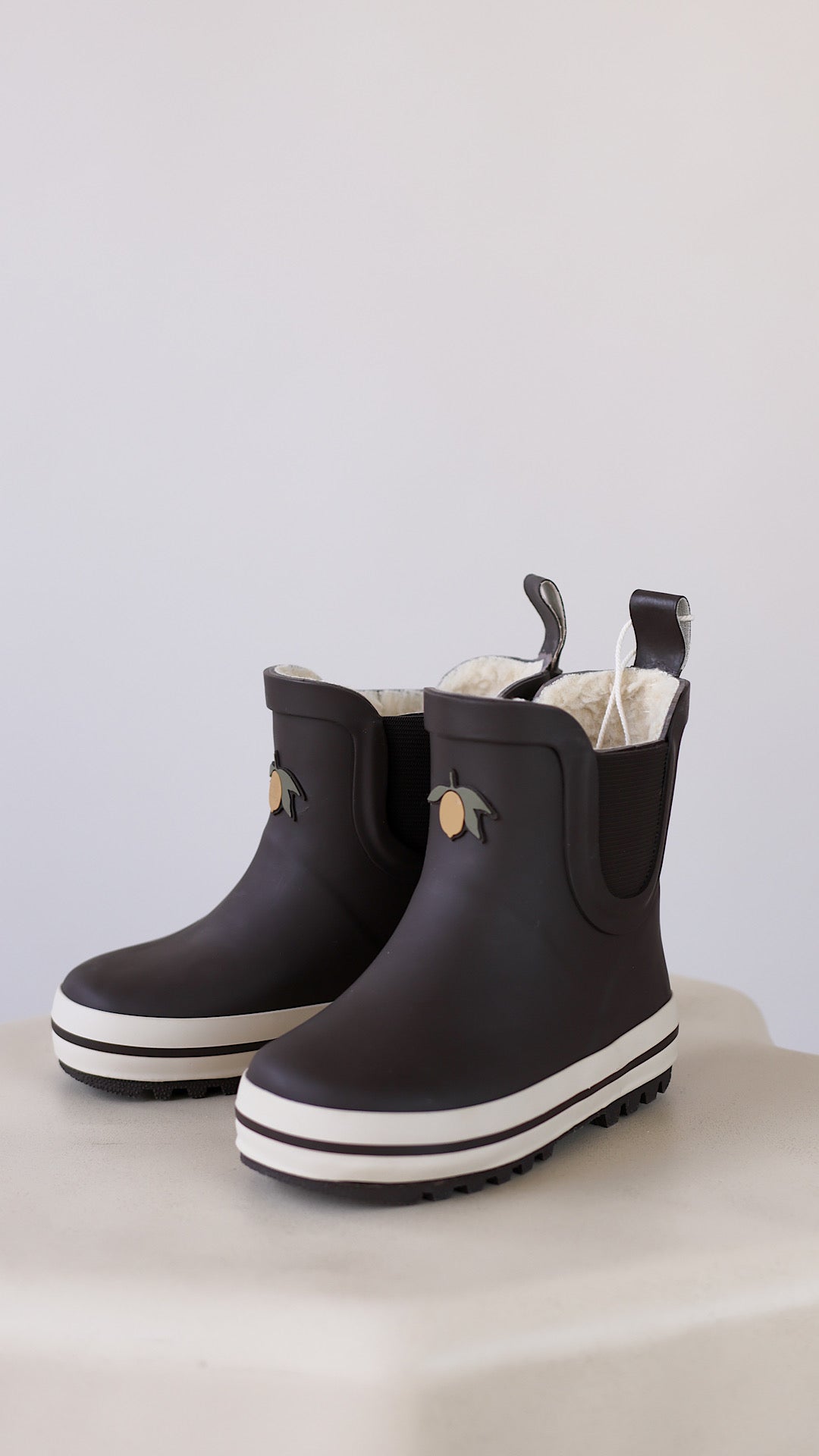 Roi Rain Boot Low - Chocolate Brown