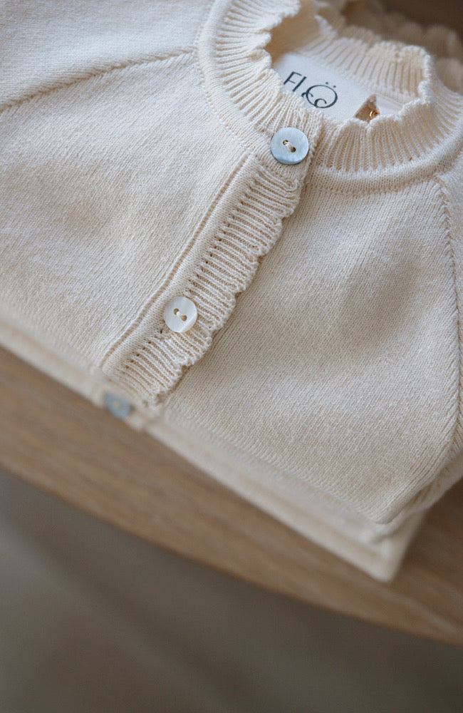 Kaya Cardigan - Soft White