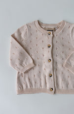 Knit Cardigan Maia Baby - Sandshell