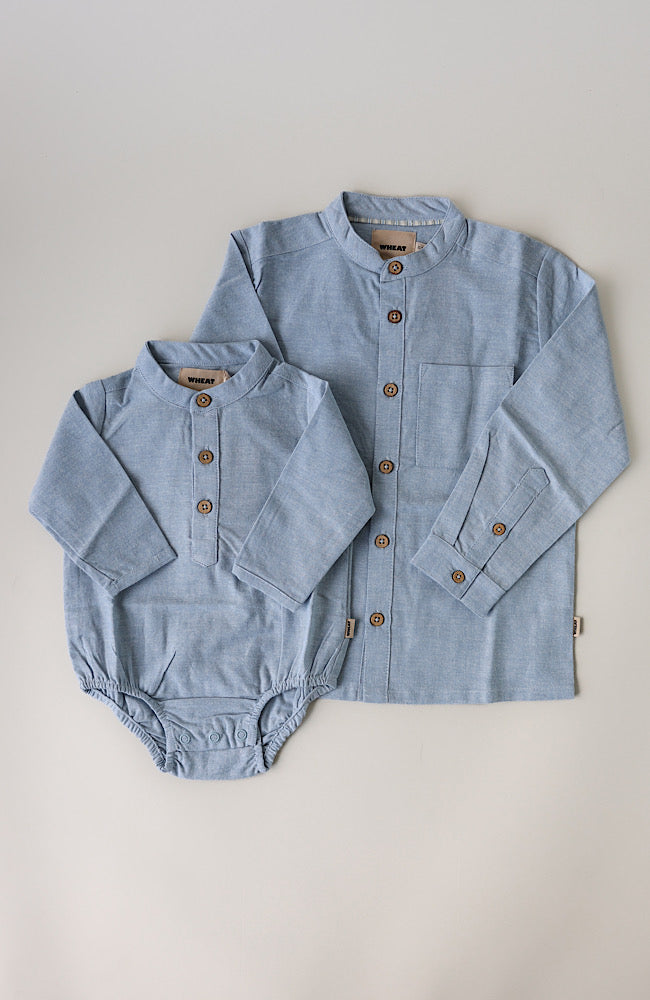 Shirt Willum - Blue Waves