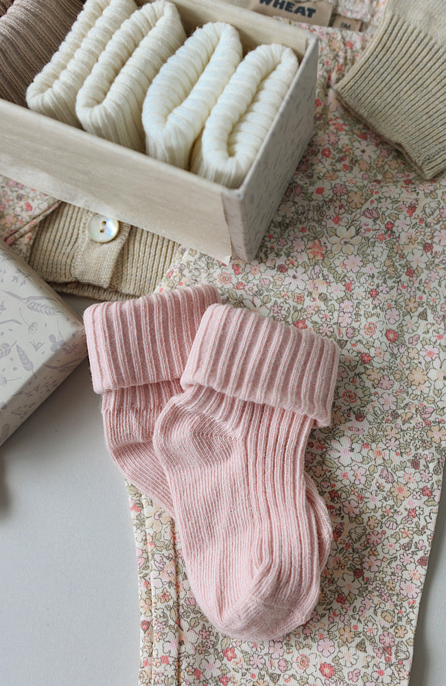 Giftbox Evig socks 5pk - Rose