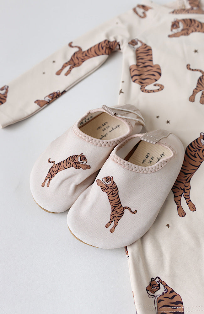 Aster Animal Swim Shoes - Tiger