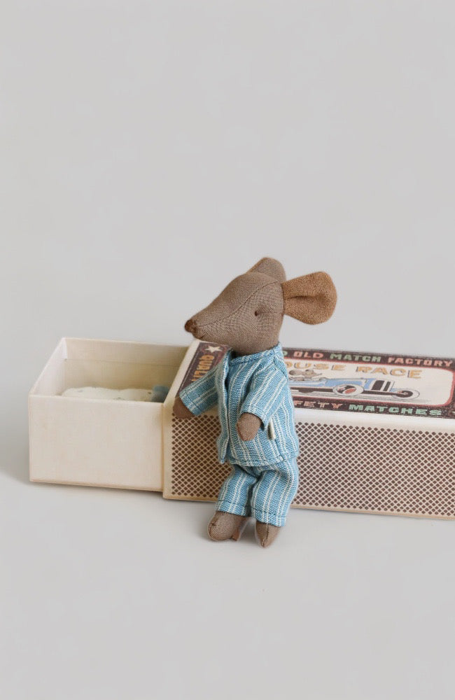 Big Brother Mouse In Matchbox - Blue