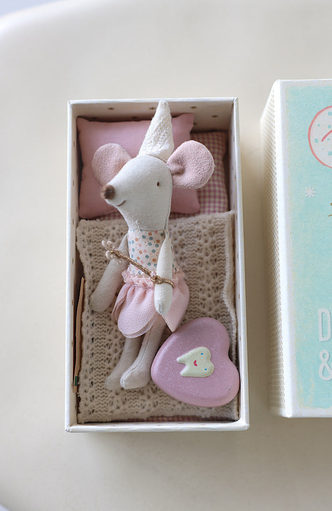 Tooth Fairy Mouse - Little Sister in Matchbox