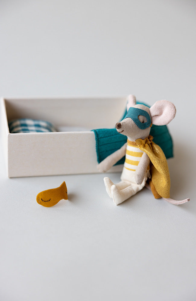 Superhero Mouse - Little Brother in Matchbox