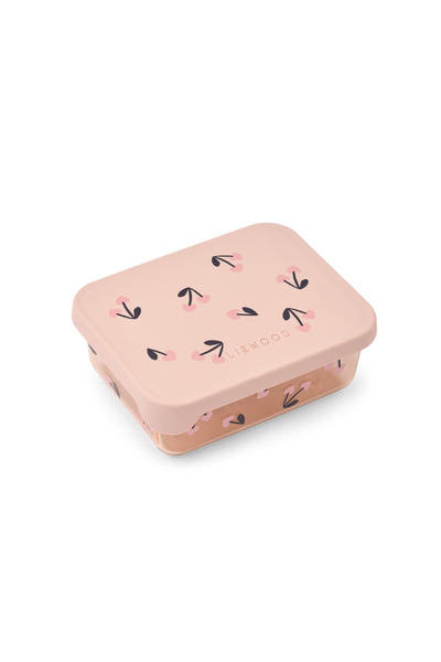 Ako Tritan Snack Box - Cherry Heart / Rosey