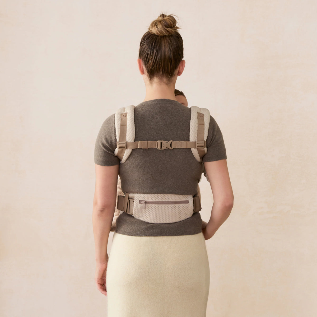 Burðarpoki Omni Deluxe Mesh - Natural Beige