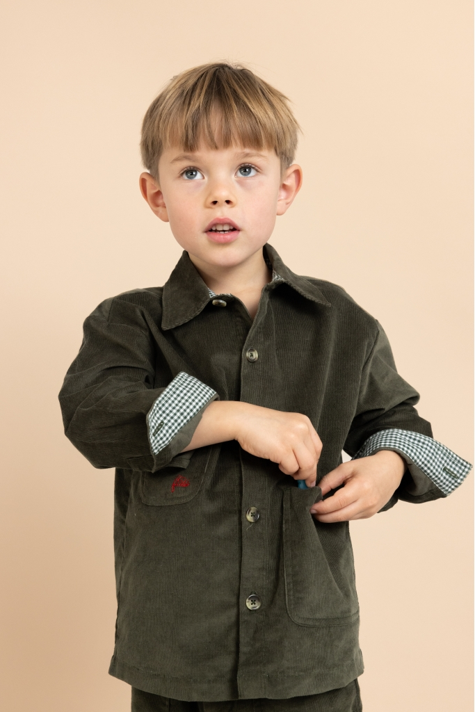 Billie Pants - Green Oak
