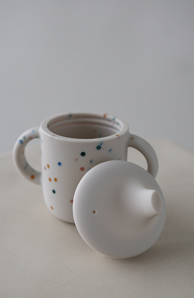 Neil Sippy Cup - Splash Dots / Sea Shell