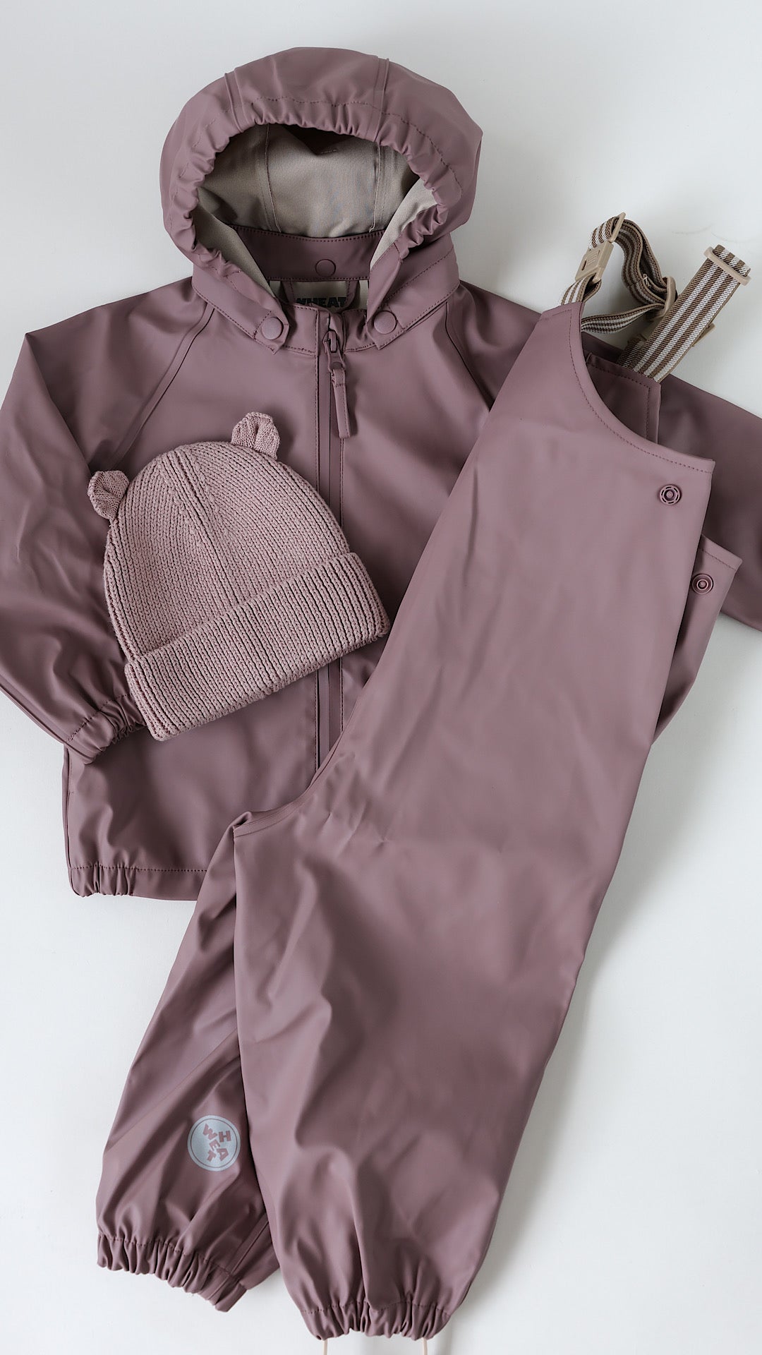 Rainwear Charlie Baby - Dusty Lilac / st.80-92