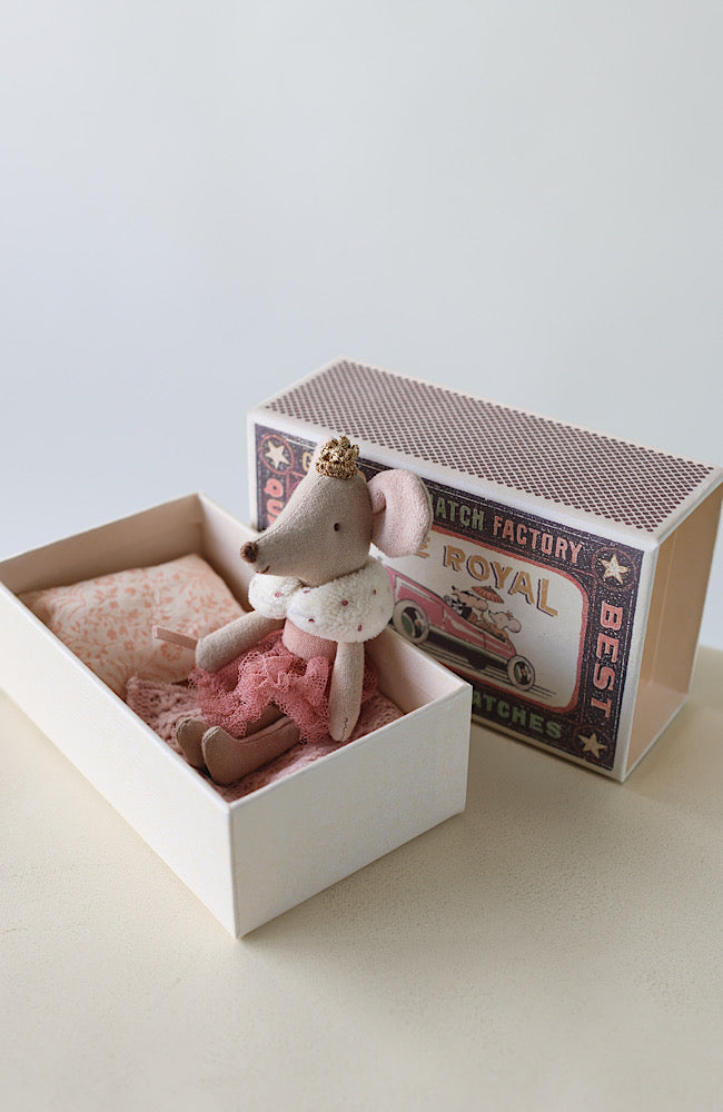 Princess Mouse Pink - Little Sister in Matchbox