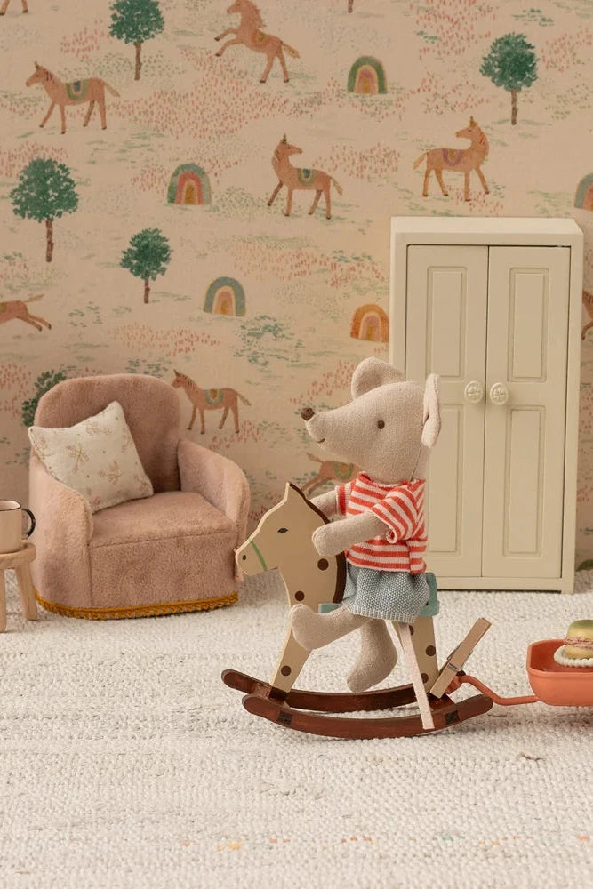 Rocking Horse, Mouse - Spotted