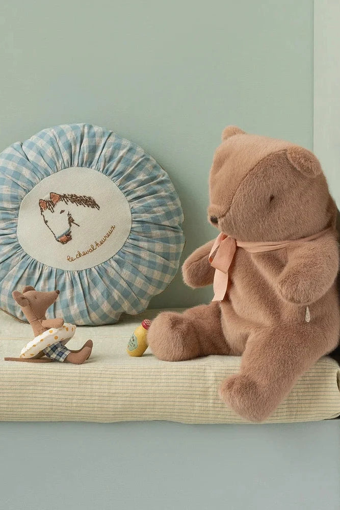 Teddy bear plush, Medium - Soft brown
