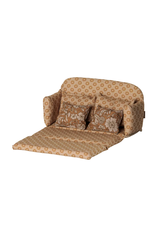 Sofa bed, Mouse, Large - Ocher