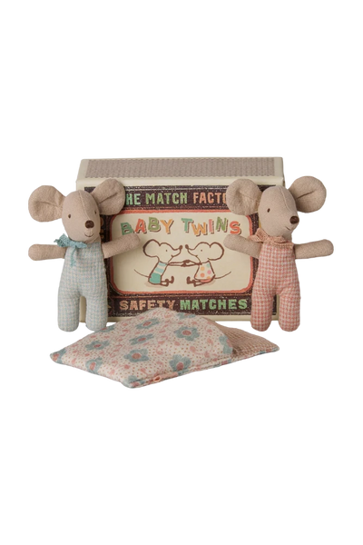Twins, Baby mice in matchbox - Checker