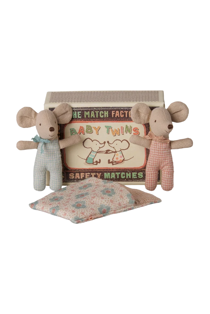 Twins, Baby mice in matchbox - Checker