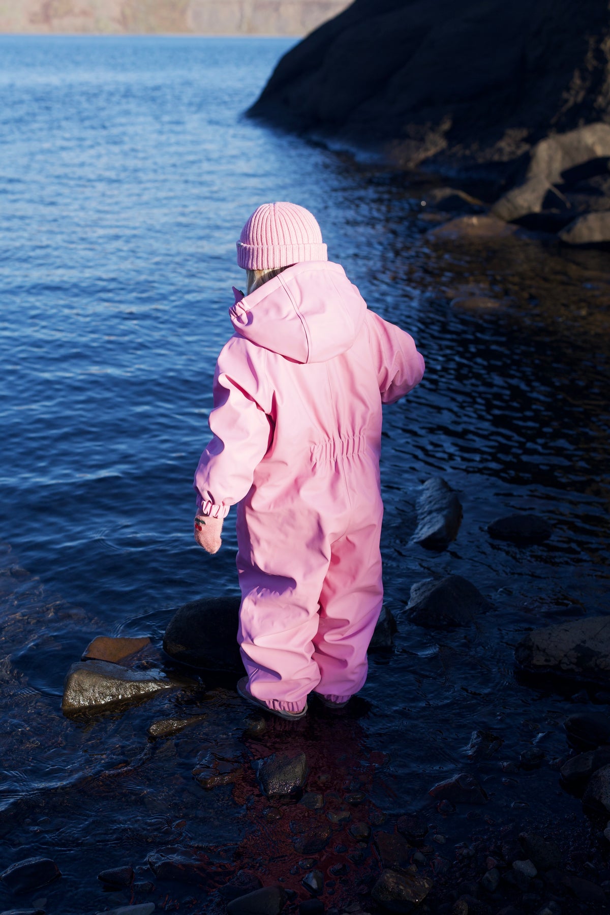 Oslo PU Snow Suit - Rose Ranuculus