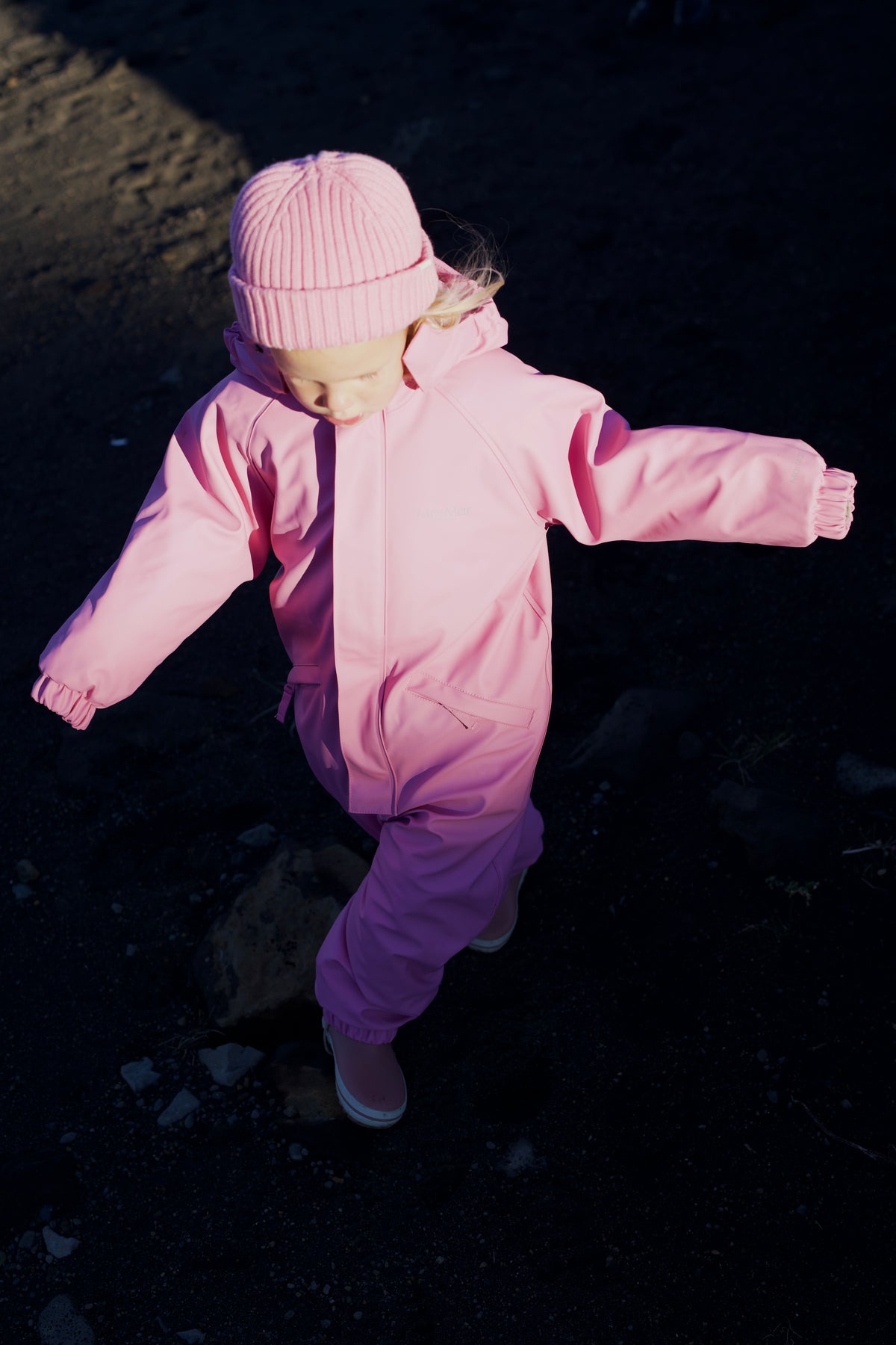 Oslo PU Snow Suit - Rose Ranuculus