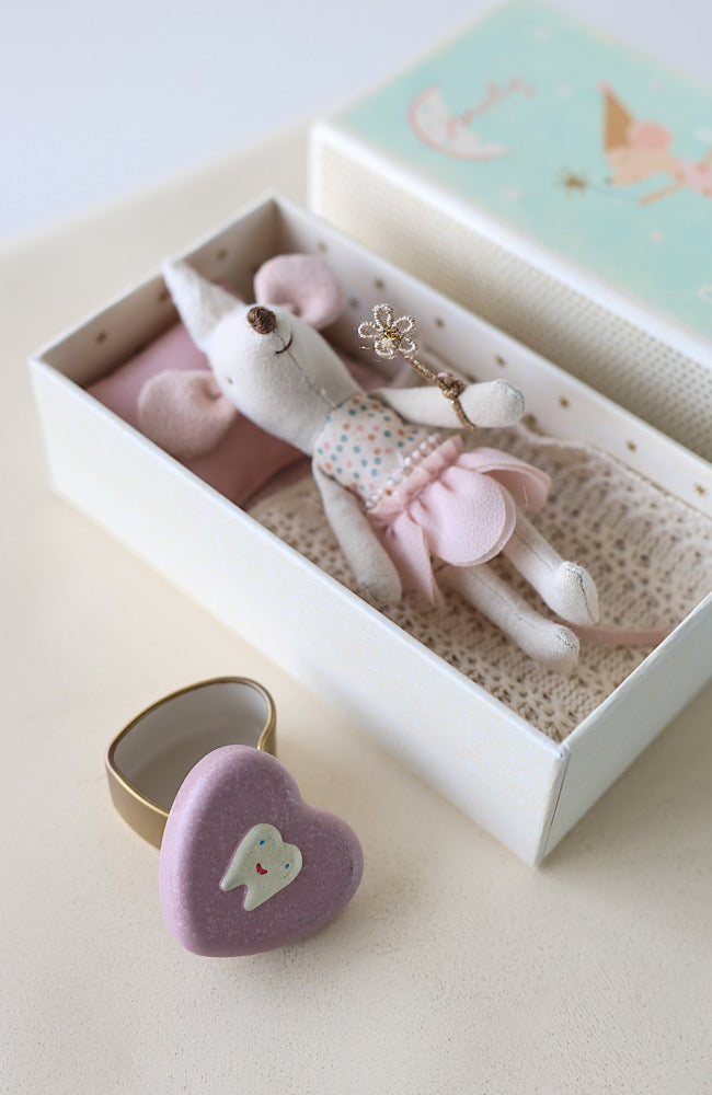 Tooth Fairy Mouse - Little Sister in Matchbox