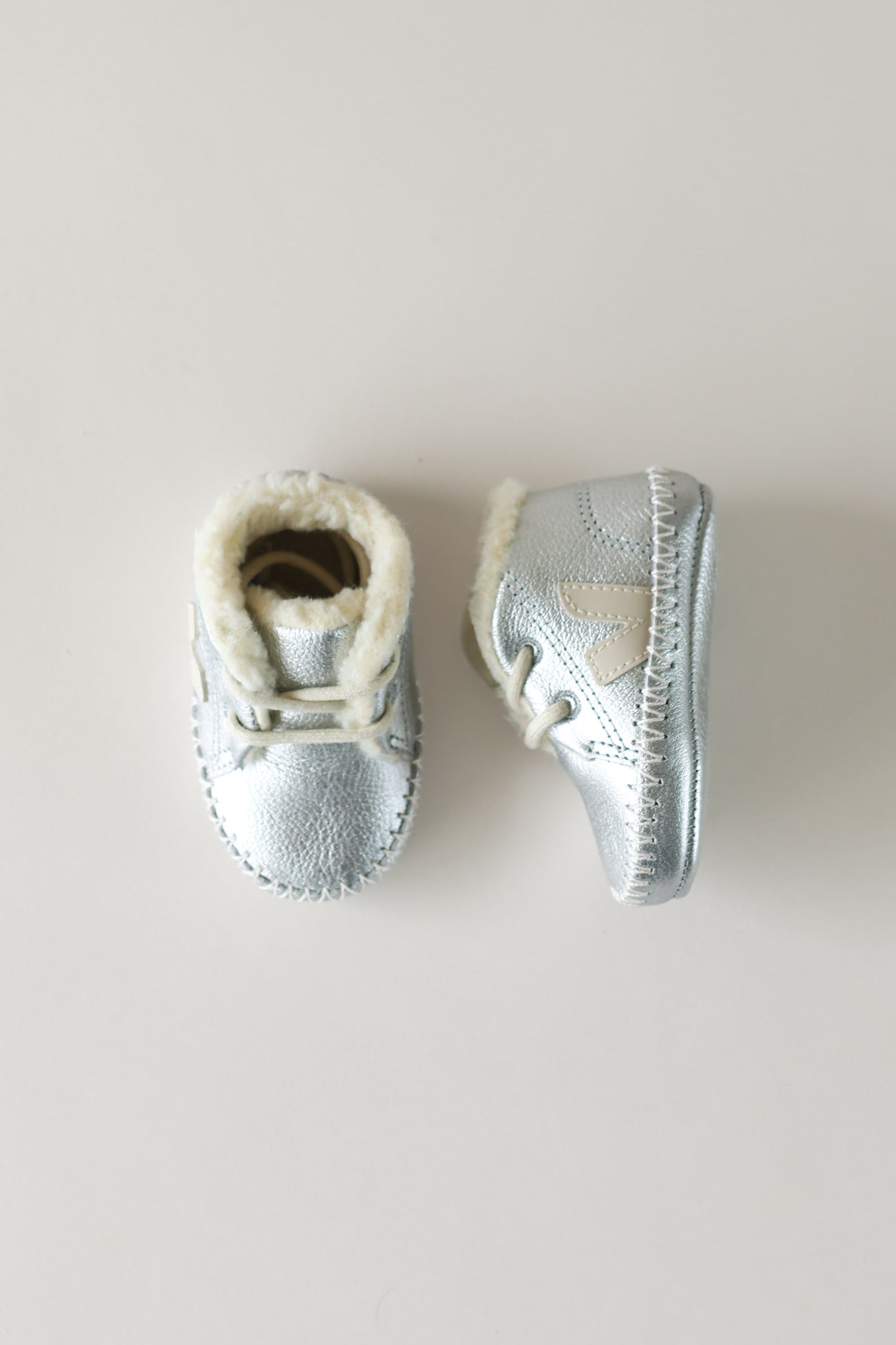 Baby Light ZZ Suede - Silver/Pierre