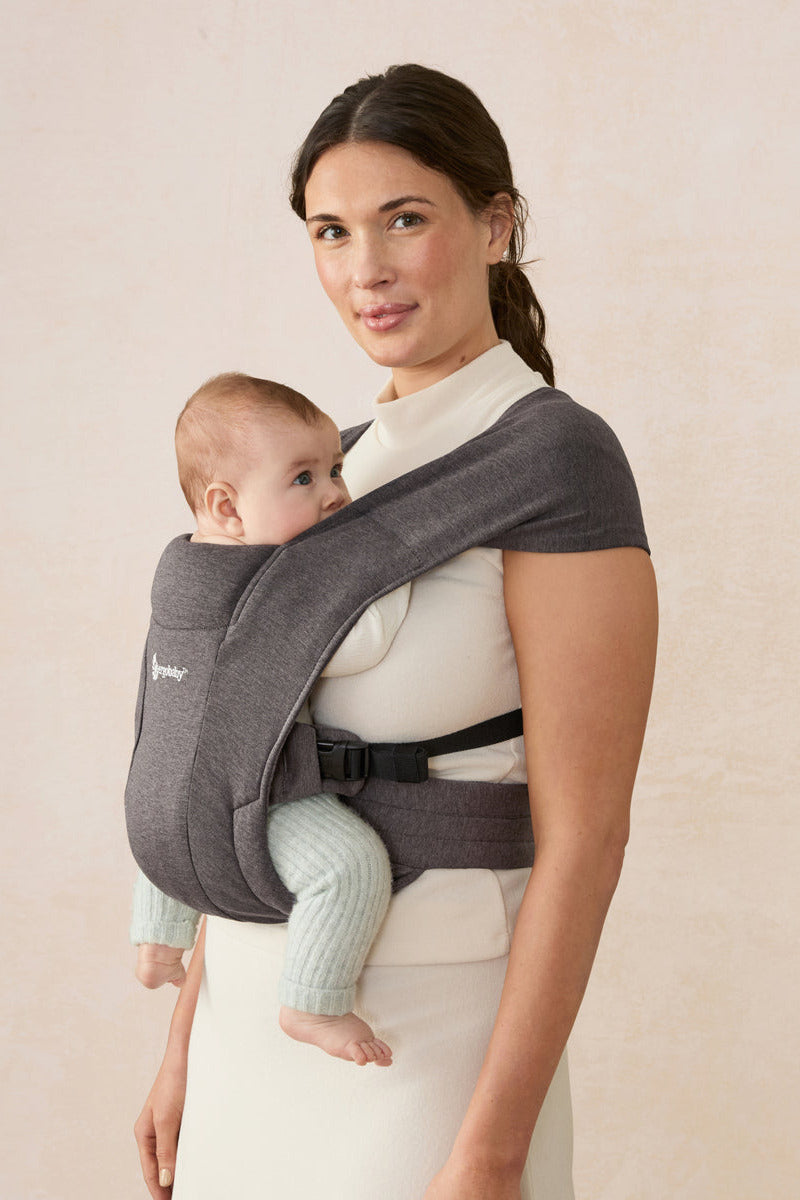 Ungbarnaburðarpoki Embrace Soft Air Mesh - Heather Grey