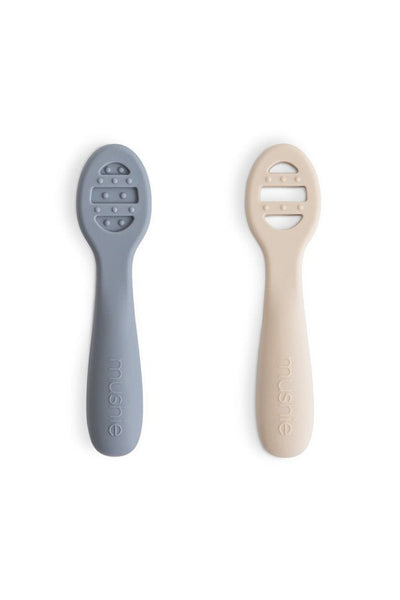 First Feeding Spoons 2pk - Tradewinds/Shifting Sand