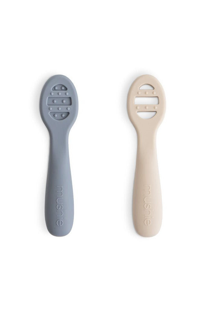 First Feeding Spoons 2pk - Tradewinds/Shifting Sand