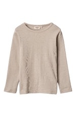 Wool T-Shirt LS - Soft Beige
