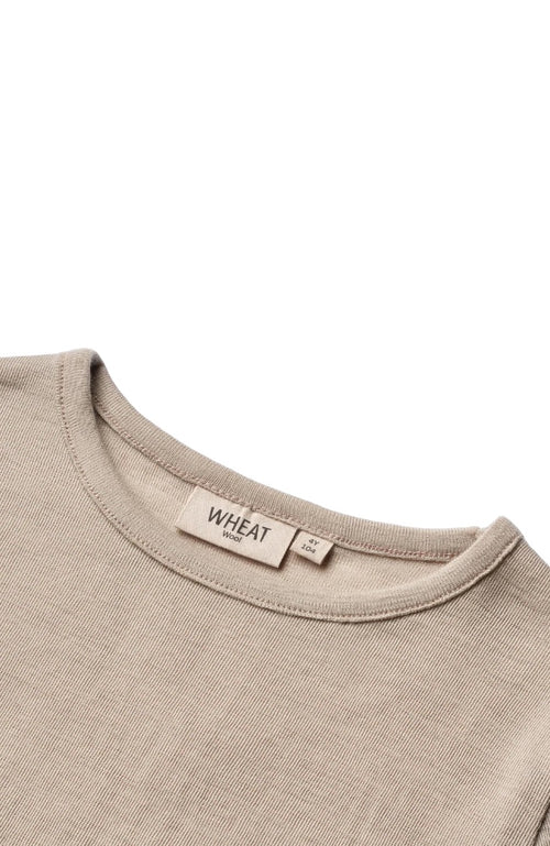Wool T-Shirt LS - Soft Beige
