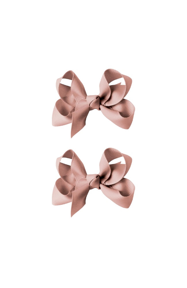 Medium Bows 2pk - Mauve