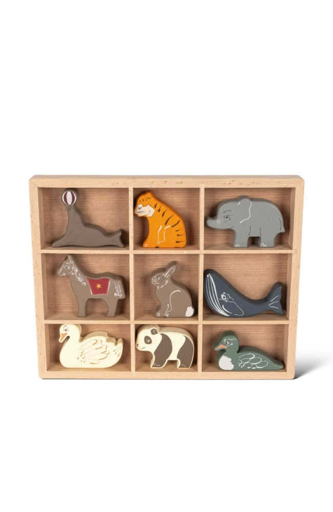 Wooden Mini Animals - Multi