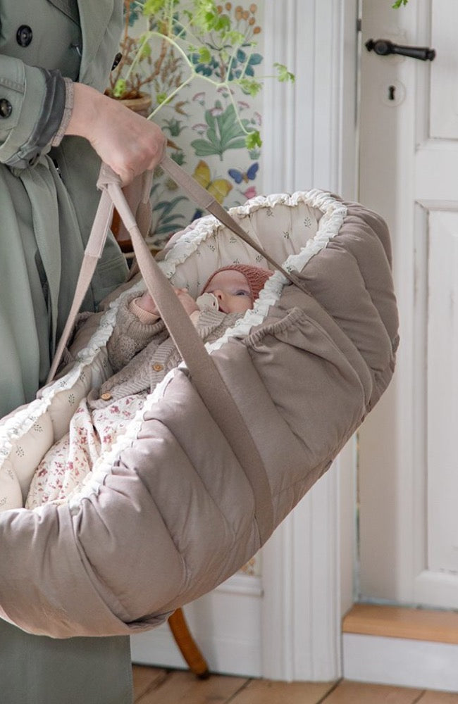 Sebra 3-in-1 Babynest - Sophora Leaves