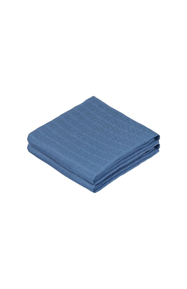 Muslin Cloth 2 pack - Deep Blue