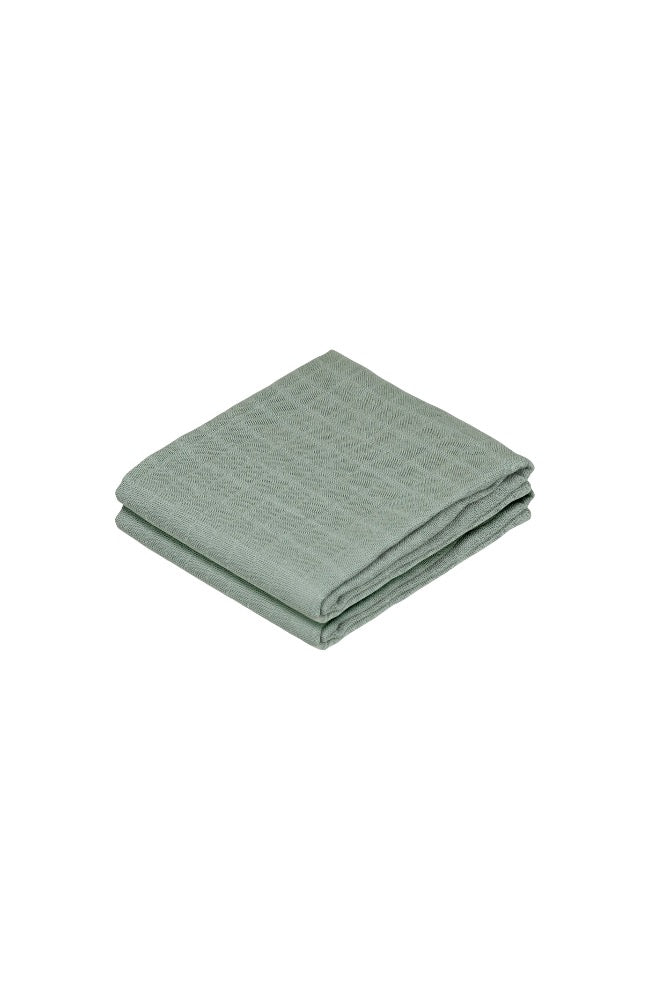 Muslin Cloth 2 pack - Ivy Green