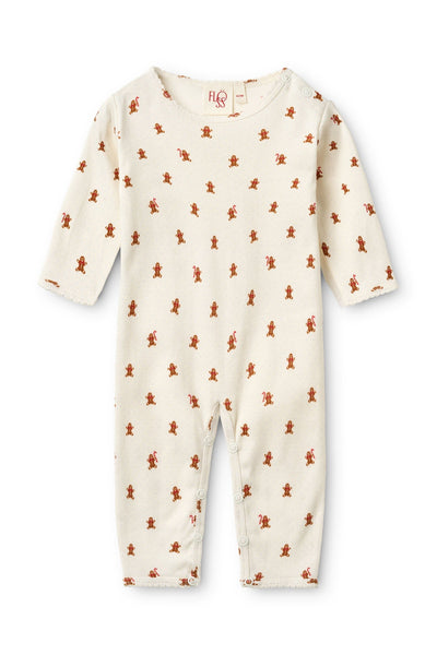 Charlie Jumpsuit - Gingerbread Dot