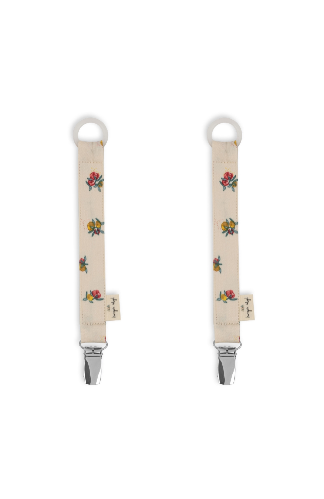 2 Pack Pacifier Holder - Peonia