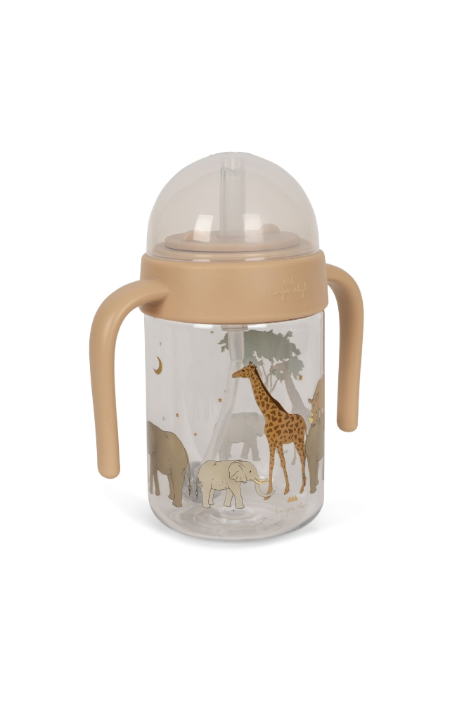 Baby Bottle With Handle - Safari