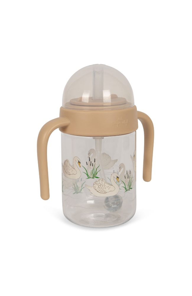 Baby Bottle With Handle - Swan