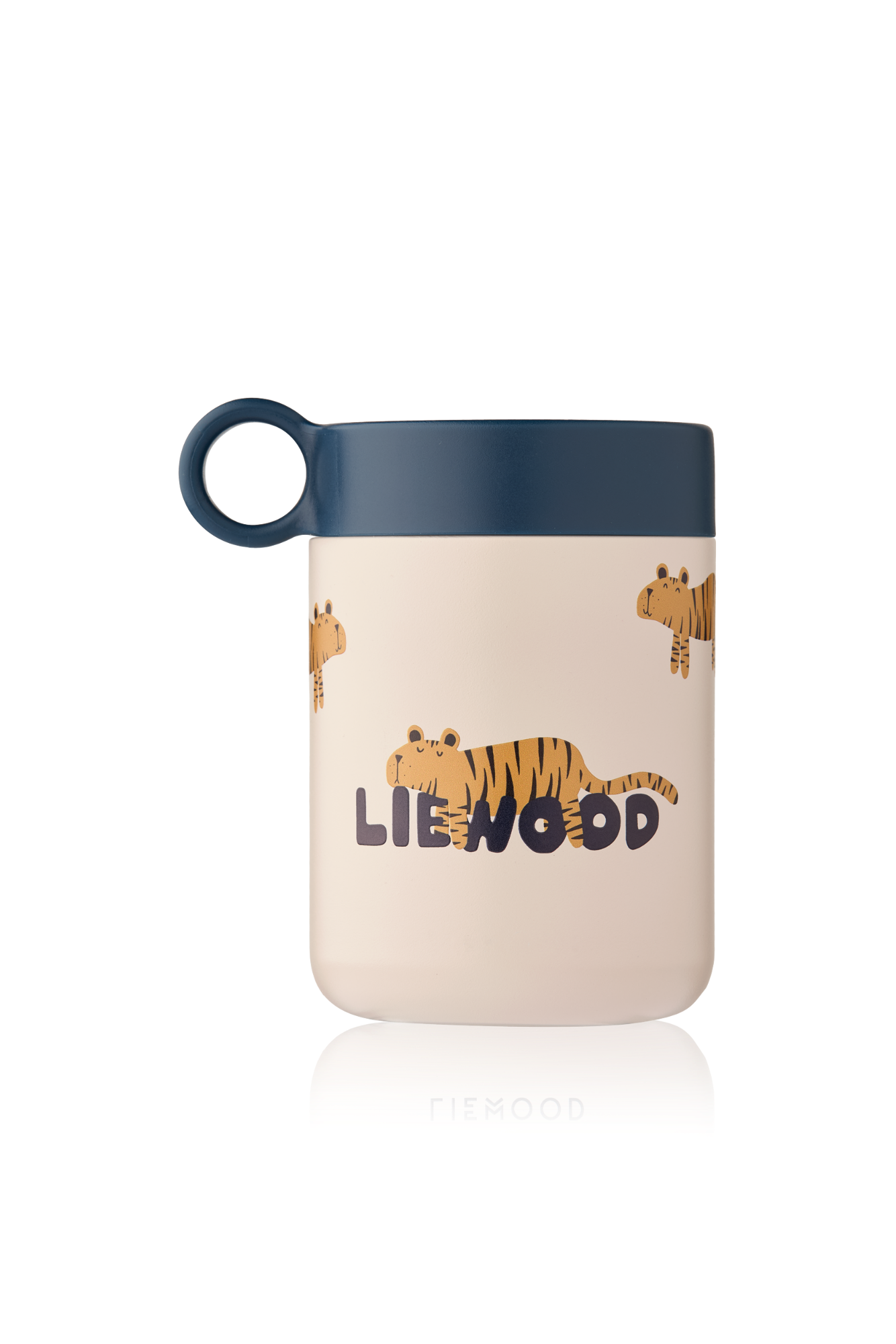 Kiani Printed Food Jar - Tiger / Sandy