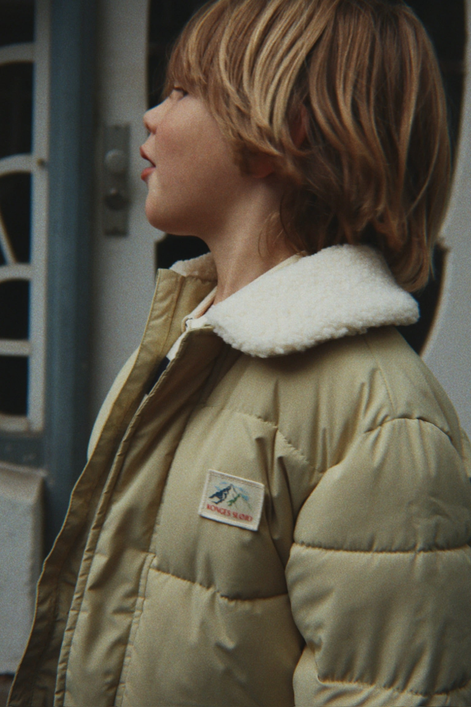Alpi Collar Jacket - Pale Olive Green