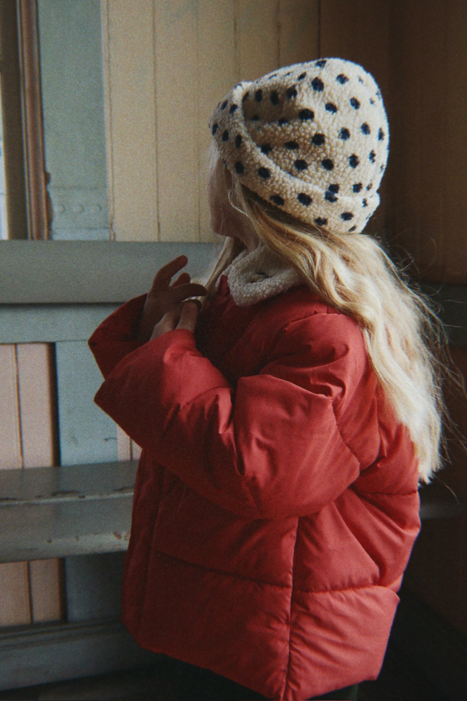 Alpi Collar Jacket - Cardinal