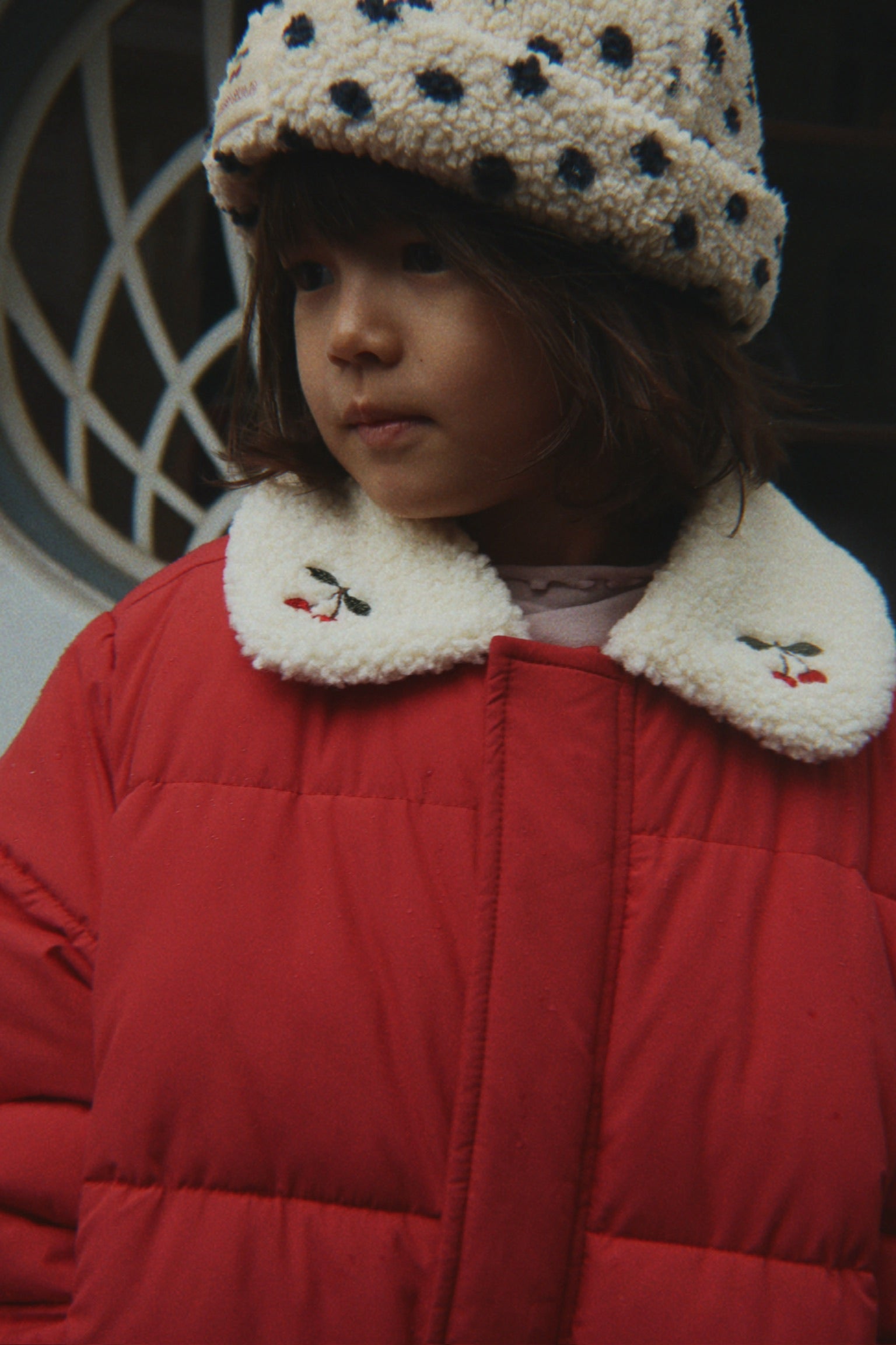 Alpi Collar Jacket - Cardinal